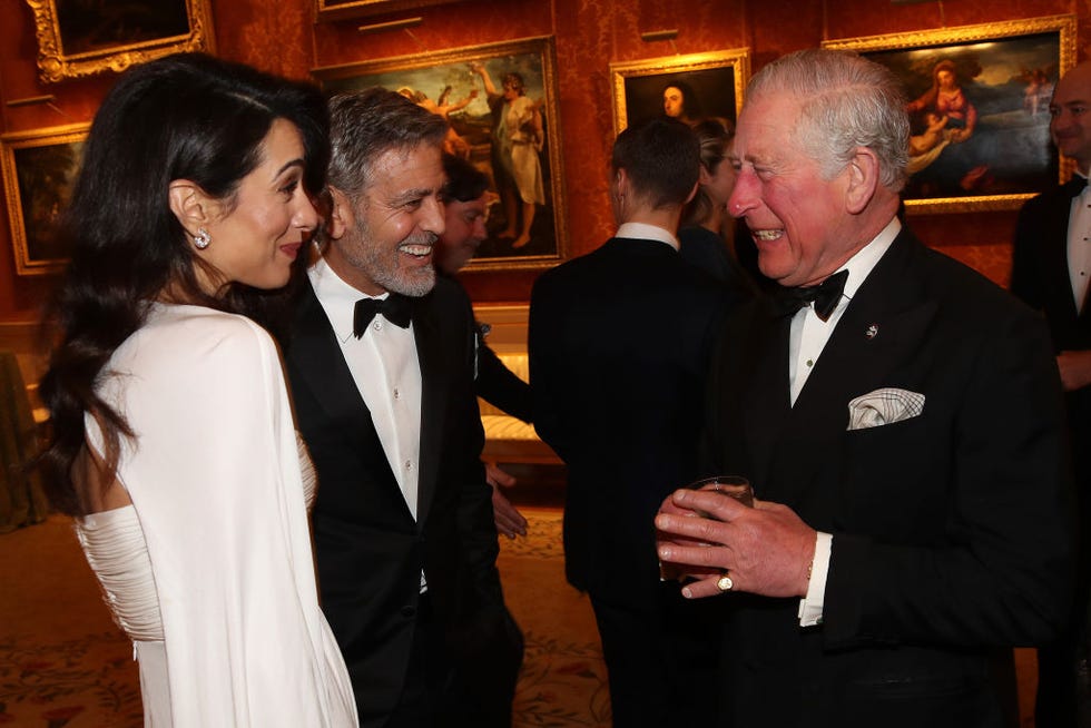 Amal Clooney, George Clooney, The Prince Of Wales Hosts Dinner To Celebrate 'The Prince's Trust'