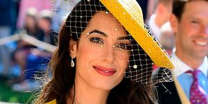 Royal wedding guests: Amal Clooney's beauty look