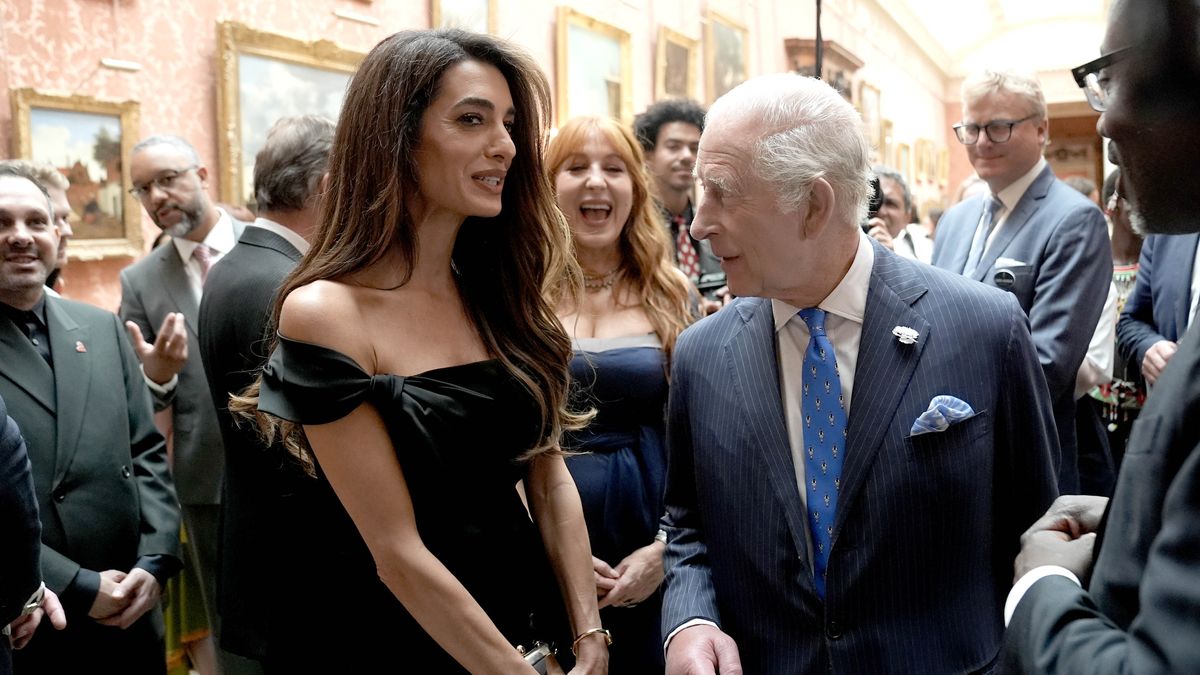 preview for Amal Clooney attends the "Bono: Stories Of Surrender" red carpet at the 78th annual Cannes Film Festival