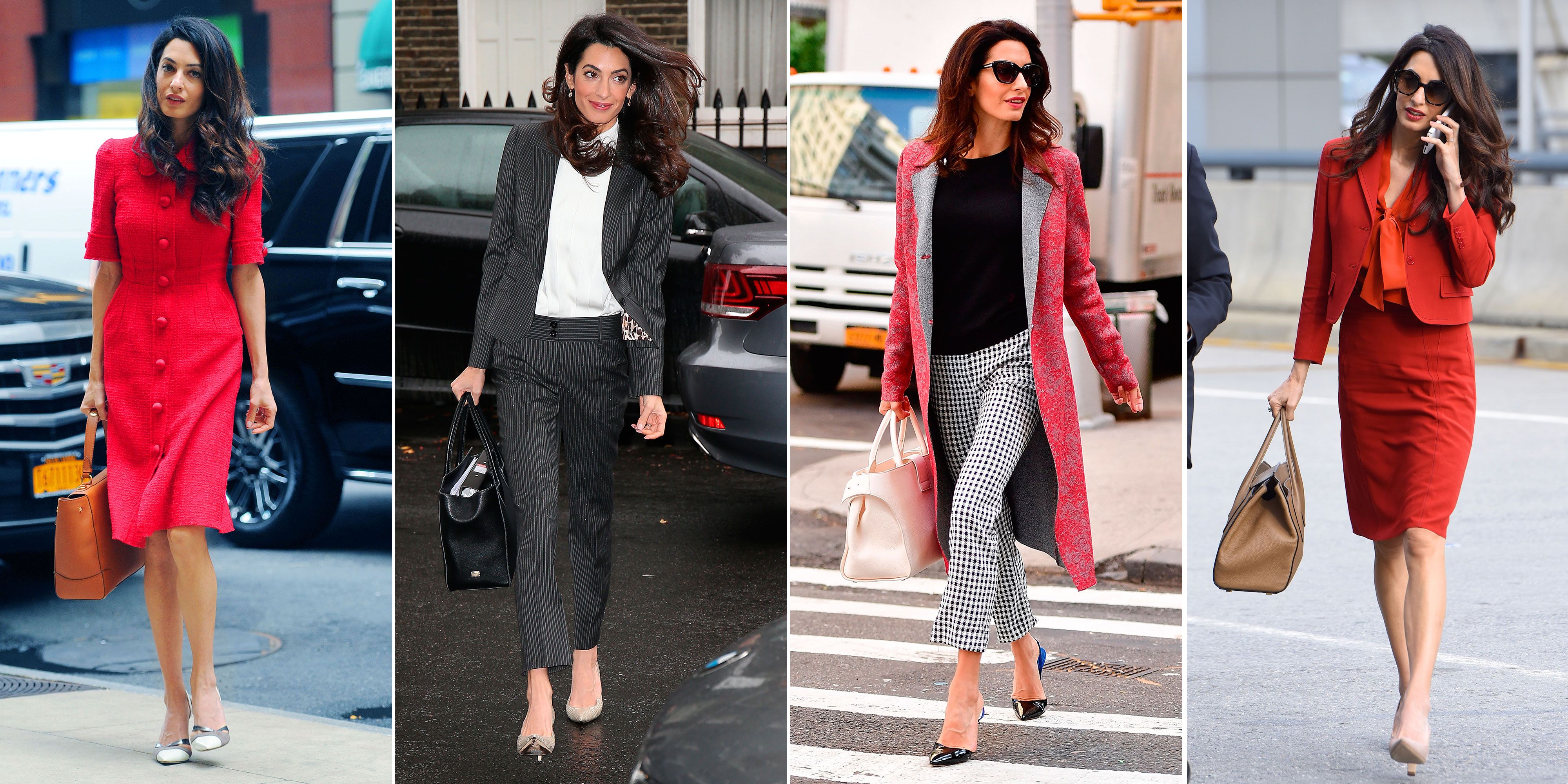 Amal Clooney's Workwear Basics All Feel Timeless & Elegant