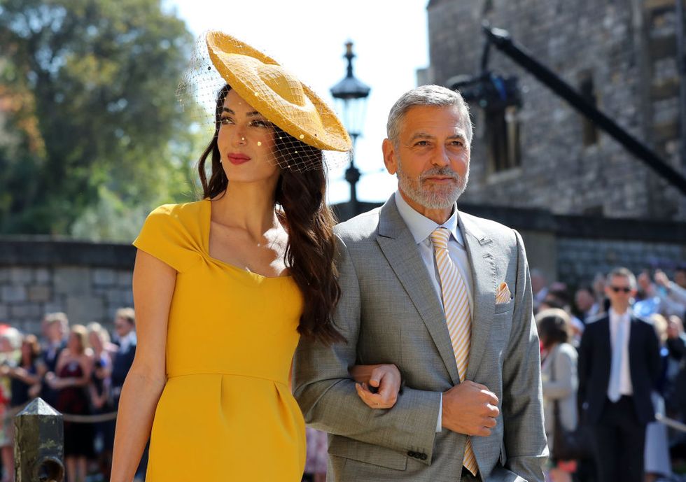 George and Amal Clooney royal wedding