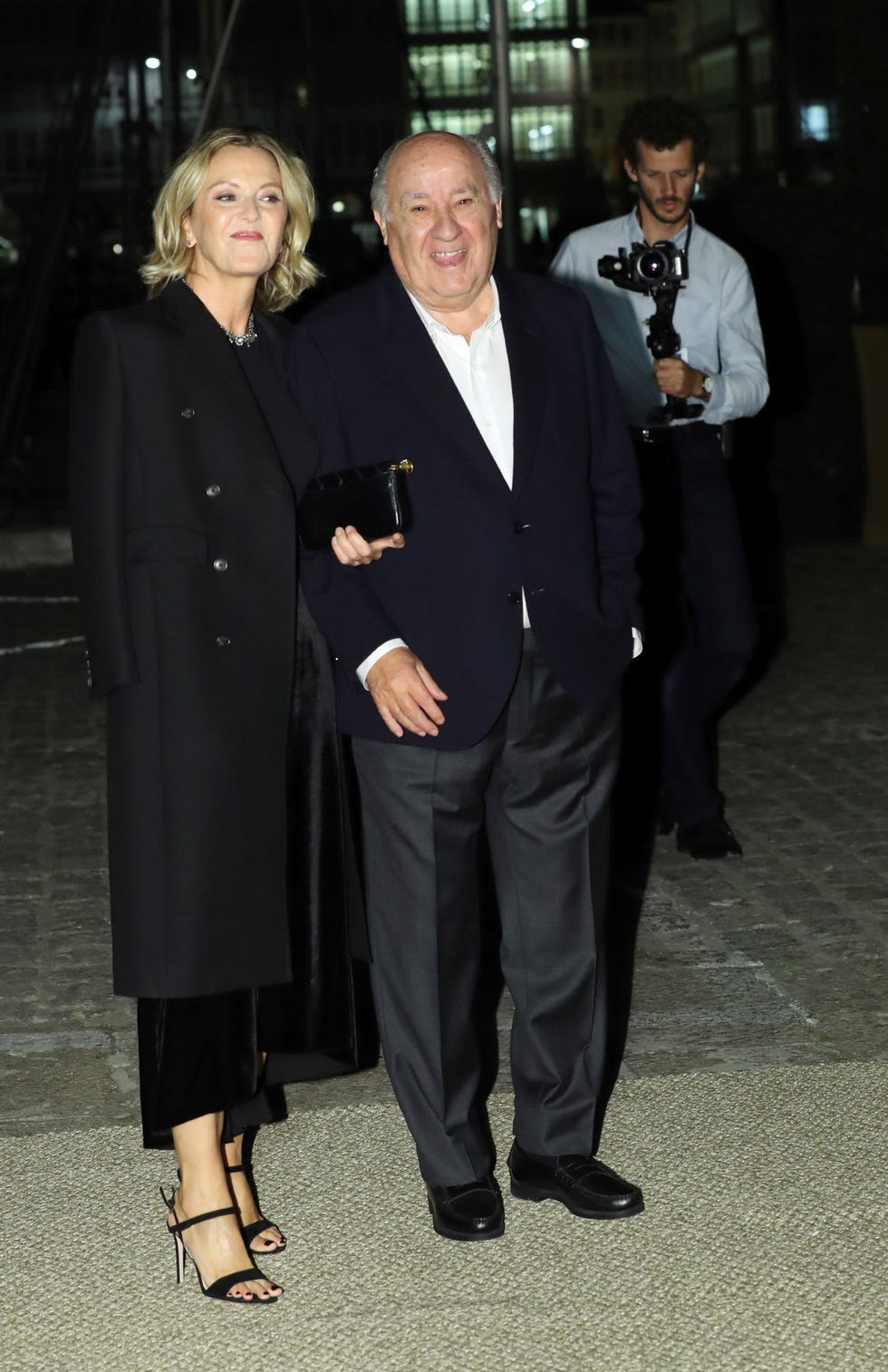 Amancio Ortega y Flora Pérez