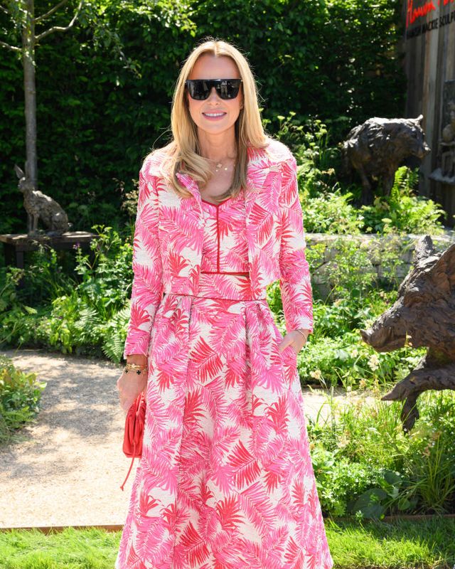 london, england may 20 amanda holden attends the rhs chelsea flower show at royal hospital chelsea on may 20, 2024 in london, england all the main garden categories return to the royal hospital chelsea this year the show gardens along main avenue, sanctuary and feature gardens explore themes through horticulture, while the all about plants area in the floral marquee focuses on planting this year is billed as the most sustainable to date photo by karwai tangwireimage