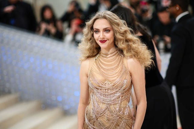 Amanda Seyfried Wears Mini Naked Dress To 2023 Met Gala