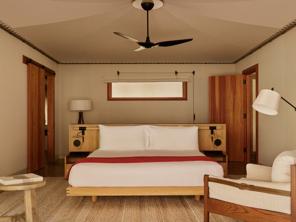 a bed