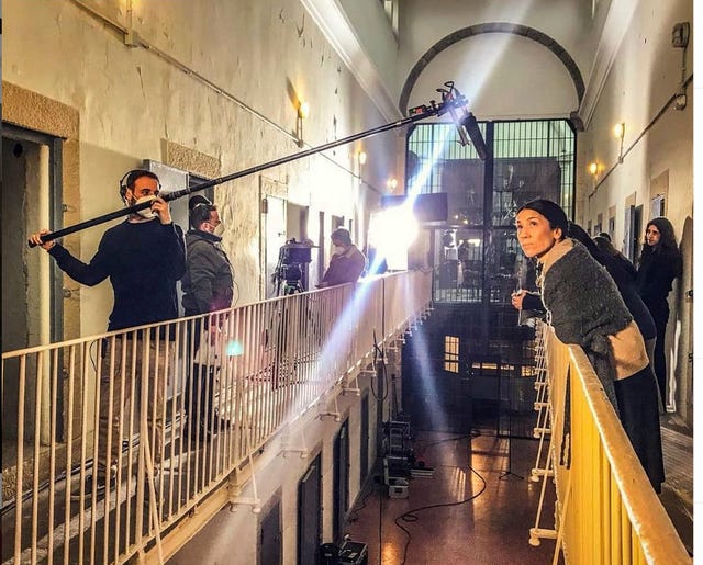 el rodaje de la temporada de 'amar es para siempre'