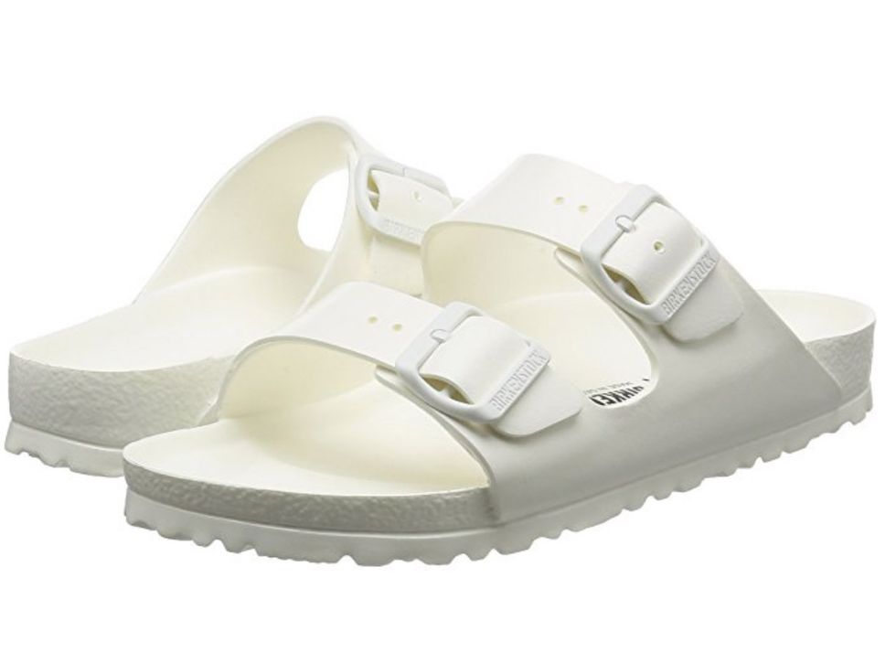 Footwear, White, Product, Shoe, Sandal, Beige, Strap, Slide sandal, 