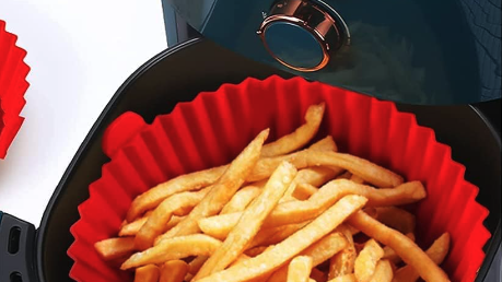 s Air Fryer Silicone Liner Makes Cleanup a Breeze