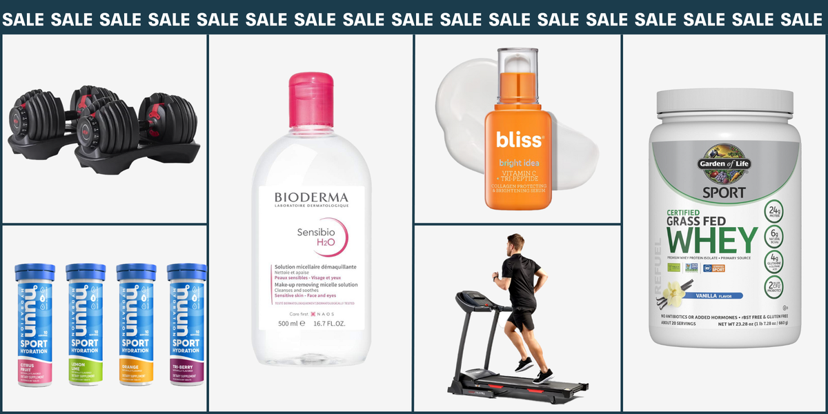 Amazon Has a Surprising Amount of Deals on Skincare, Fitness Gear and More