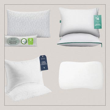 a group of white pillows