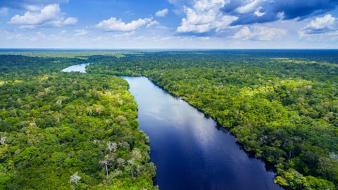 Seven natural wonders of the world: Amazon River