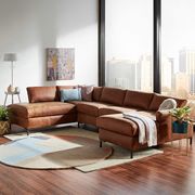 amazon rivet collection leather sofa and decor