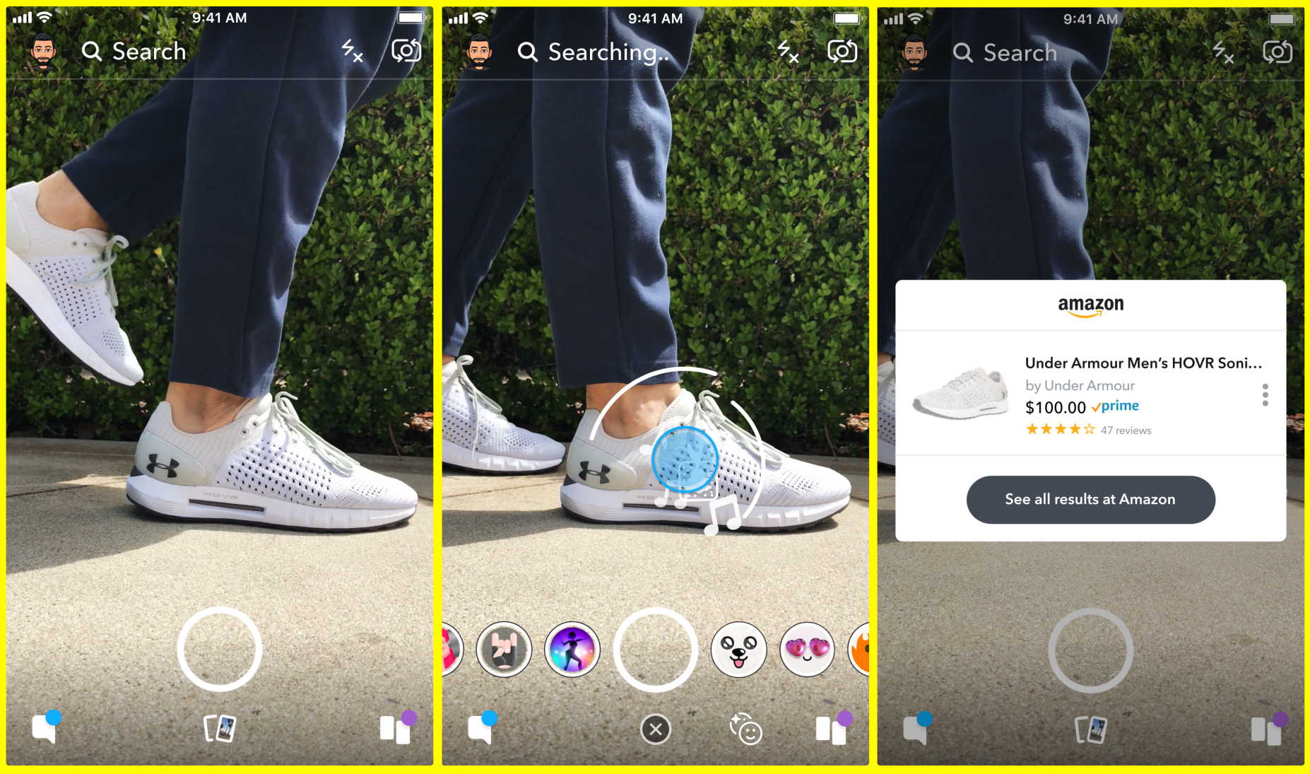 Ahora puedes comprar en Amazon con la cámara de Snapchat, pero ¿es buena  idea?