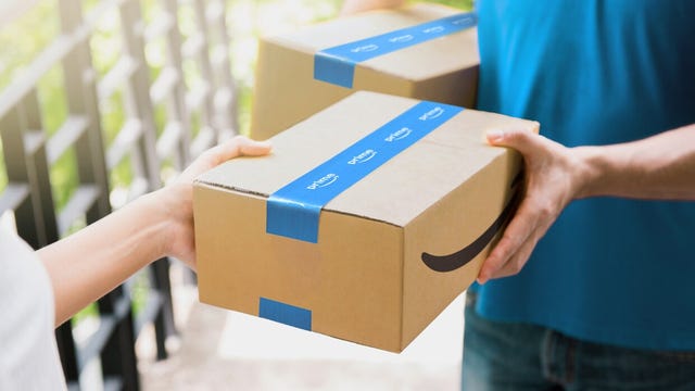 delivery of amazon packages