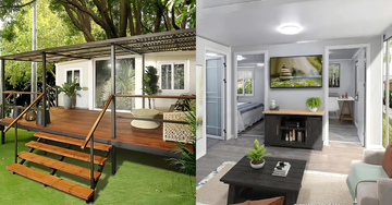 amazon tiny home front porch