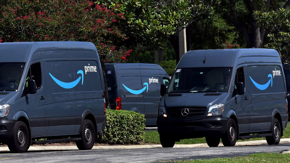 Amazon Buying Record Numbers of Vans