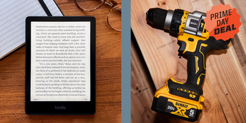 amazon kindle paperwhite, dewalt drill, prime day deal