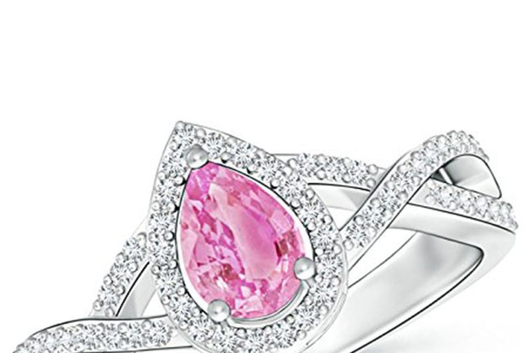 pink engagement ring