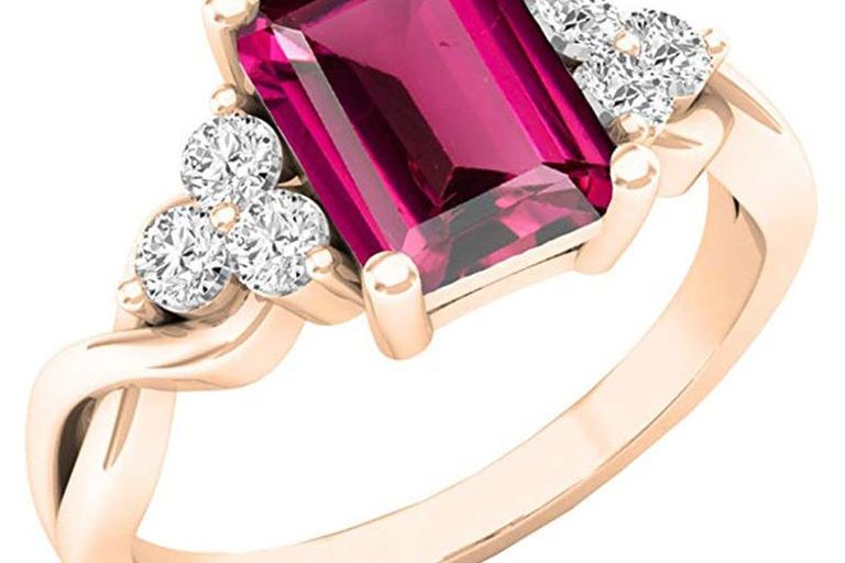 pink engagement rings