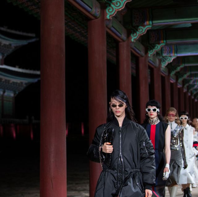 Gucci presents cruise 2024 collection in Seoul