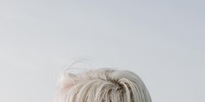 Hair, Photograph, Hairstyle, Blond, Shoulder, Photography, Sky, Neck, Sea, Child, 