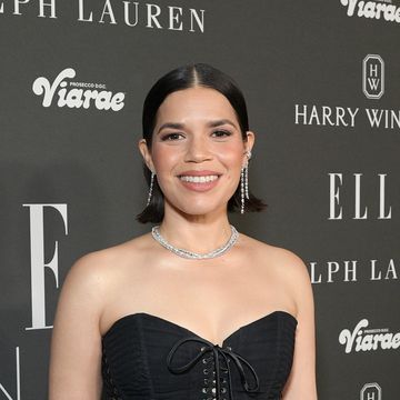 america ferrera at elle's 2023 women in hollywood celebration presented by ralph lauren, harry winston and viarae