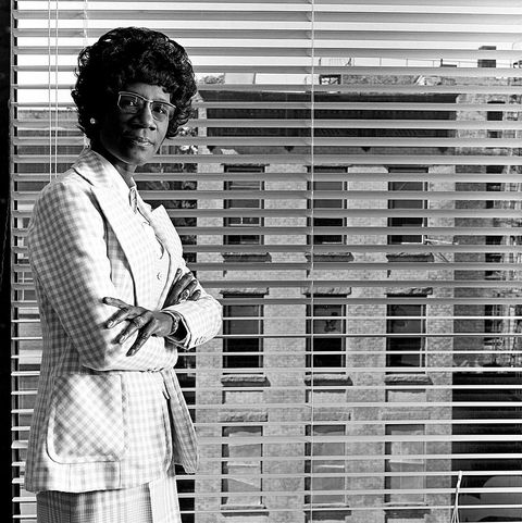 new york   1974  congresswoman shirley chisolm poses for a photo shoot in 1974 at her office, in brooklyn, new york photo by michael tighedonaldson collectiongetty images
