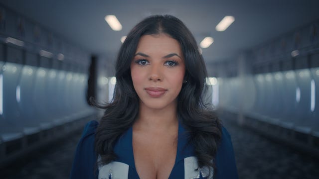 „America's Sweethearts: Dallas Cowboys Cheerleaders“, Staffel 2. Chandi in „America's Sweethearts: Dallas Cowboys Cheerleaders“, Staffel 2. Mit freundlicher Genehmigung von Netflix © 2025