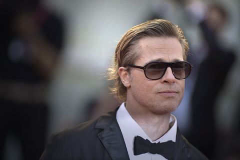 brad pitt wearing aviator sunglasses at 79 venice international film festival 2022