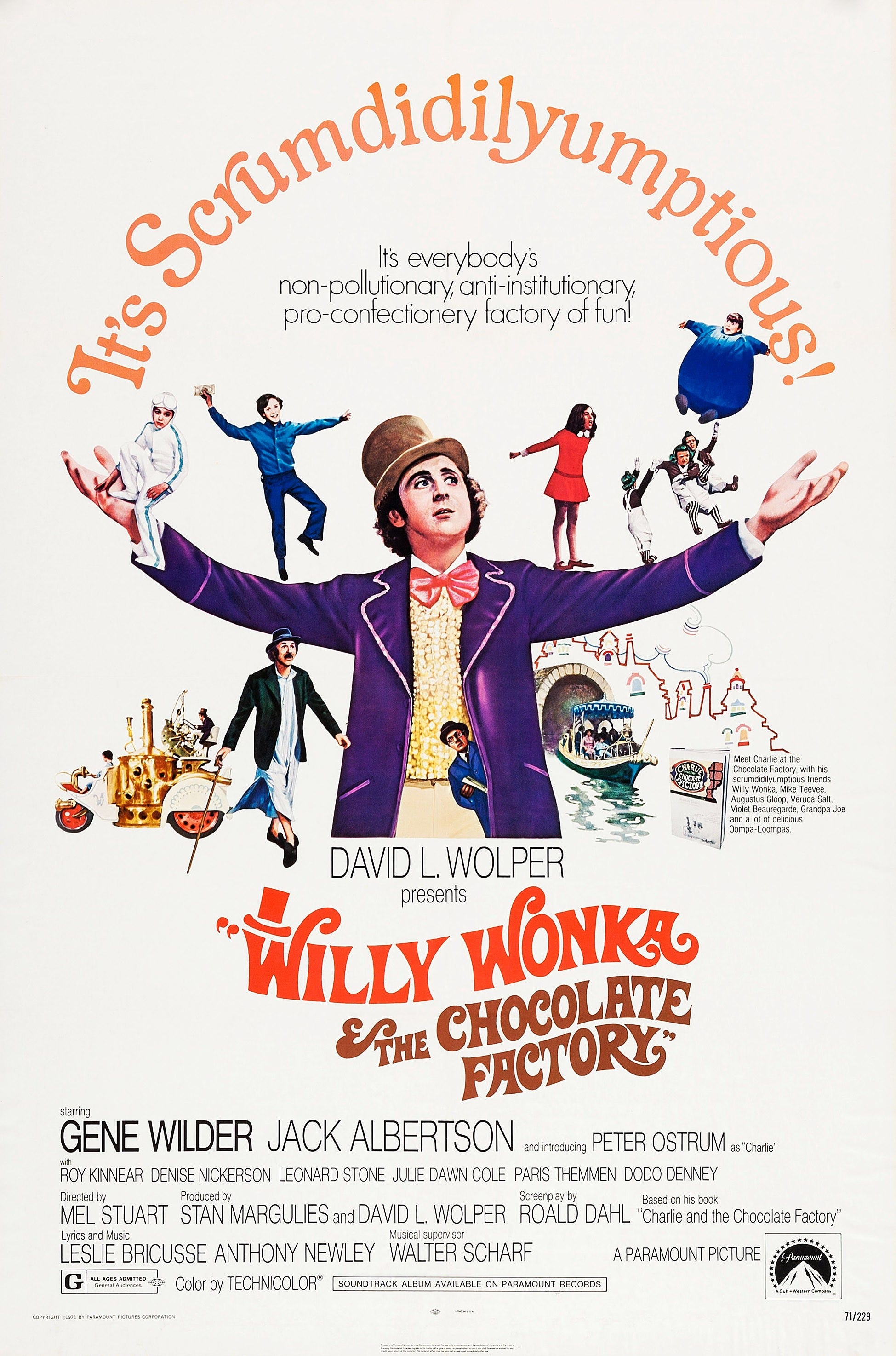 willy wonka and the chocolate factory