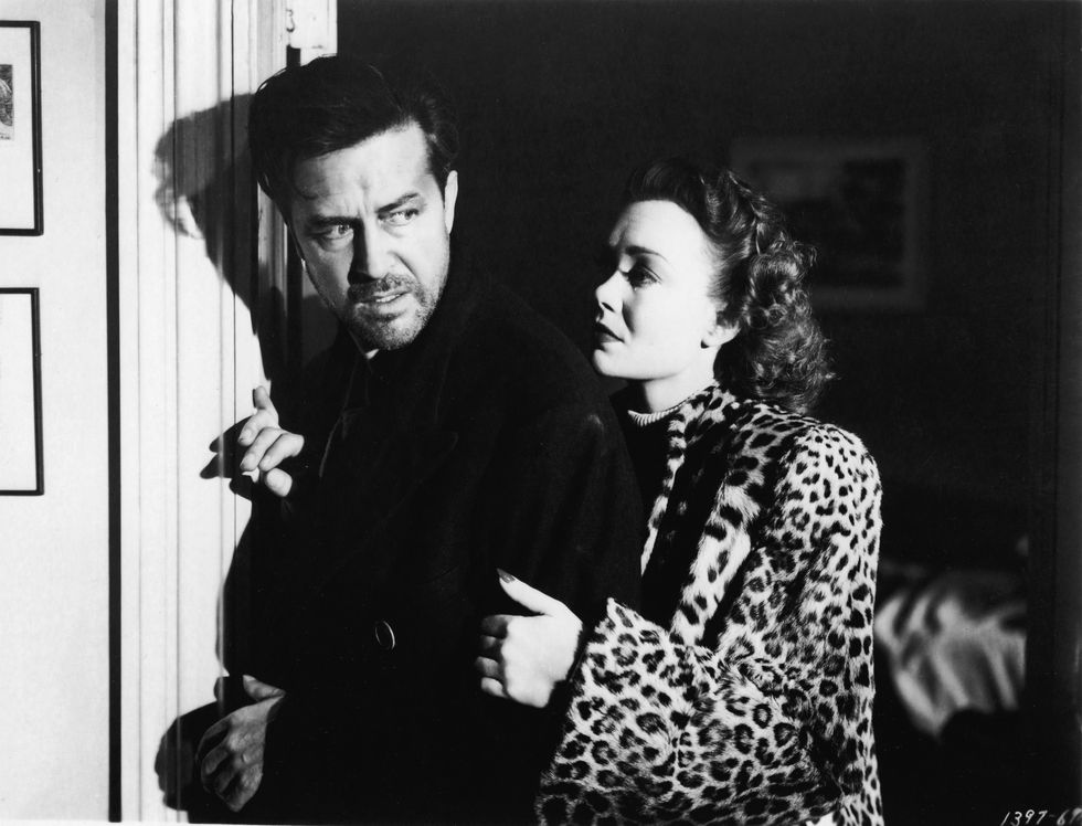 Ray Milland & Jane Wyman In 'The Lost Weekend'