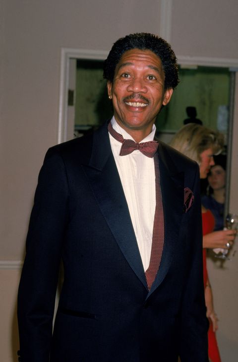 Morgan Freeman At Golden Globes