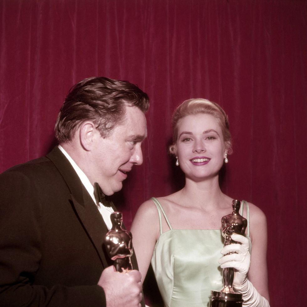 vintage oscars photos, kelly and o'brien at the oscars