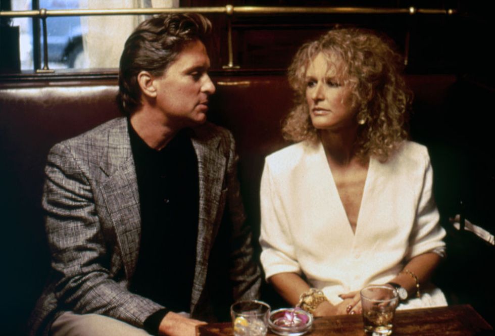 on the set of fatal attraction