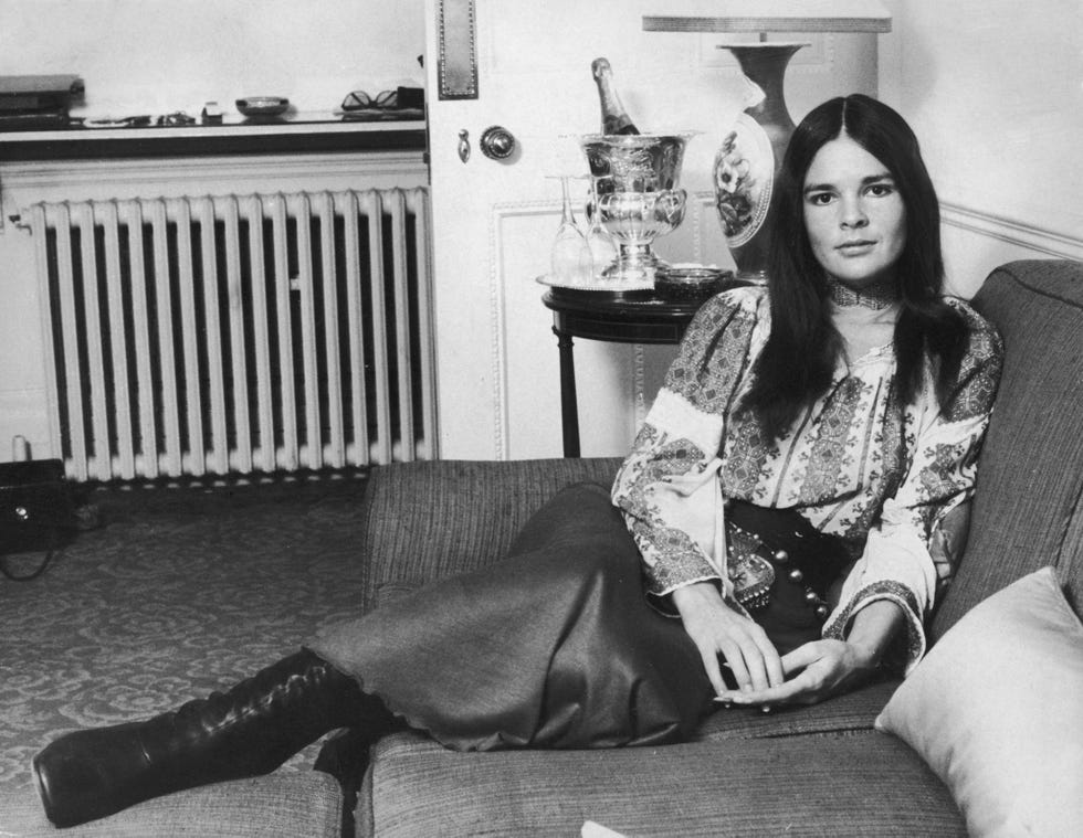 la acriz ali macgraw fue protagonista de la película love story
