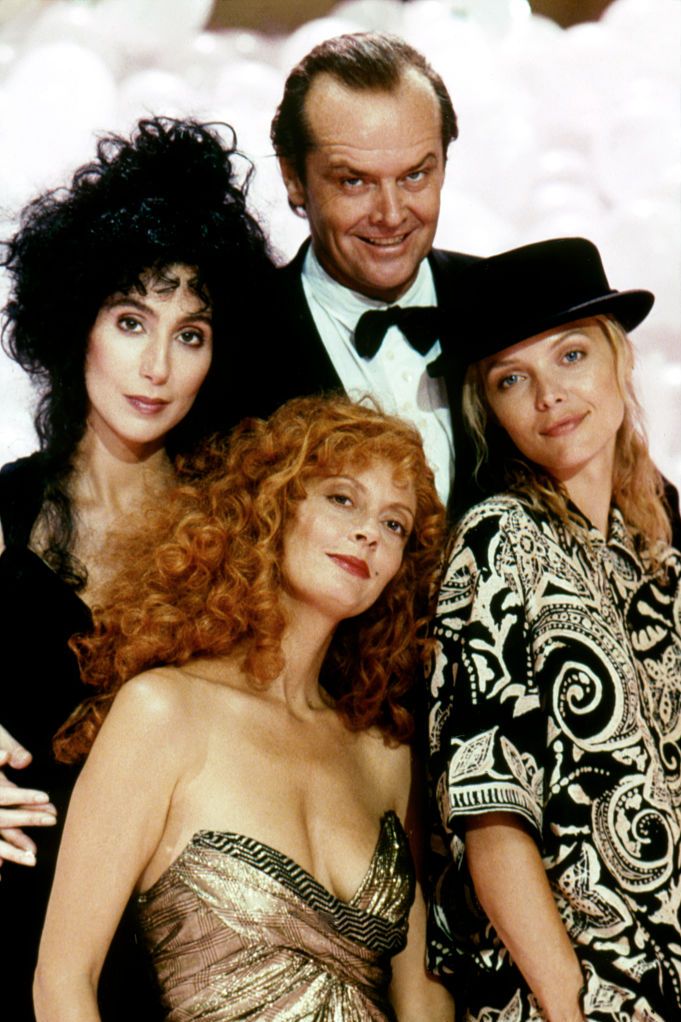 on the set of the witches of eastwick