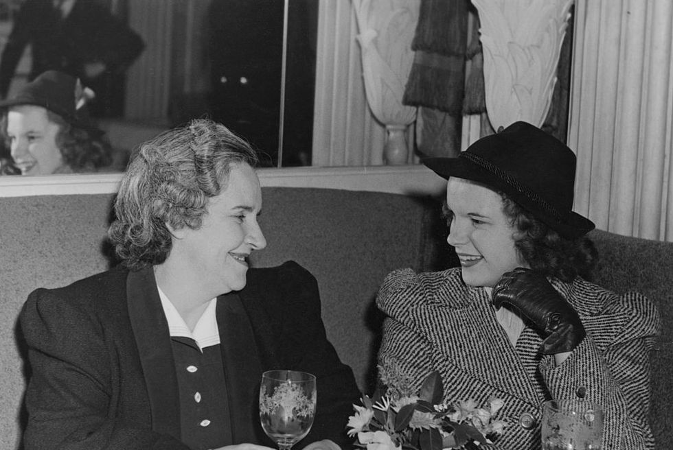 judy garland and her mother