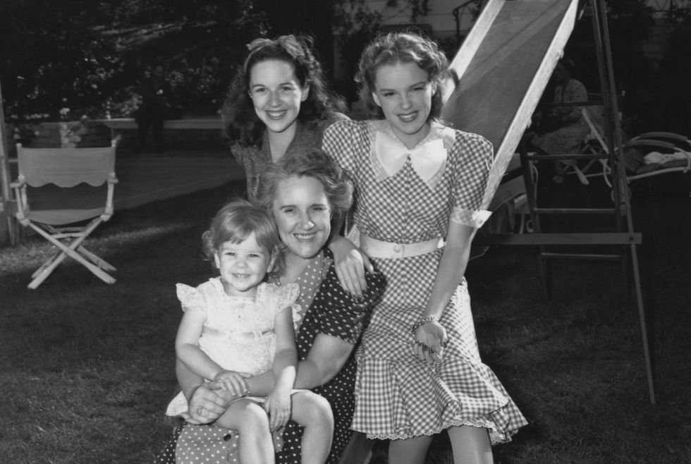 judy garland and family
