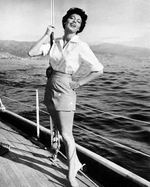 Ava Gardner At Sea