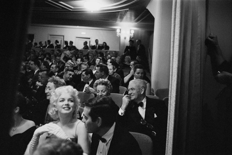 marilyn monroe at the morosco theater