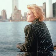 On the set of Working girl