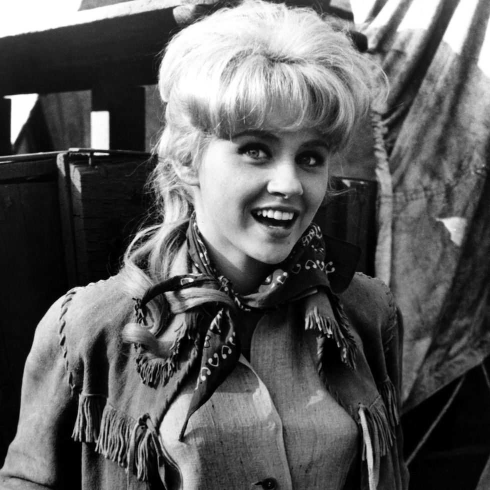 melody american actress melody patterson 1949 2015 as wrangler jane angelica thrift in the western television sitcom 'f troop', circa 1966 photo by silver screen collectiongetty images in f troop