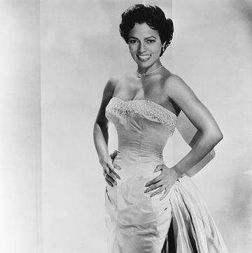 dorothy dandridge wearing evening gown