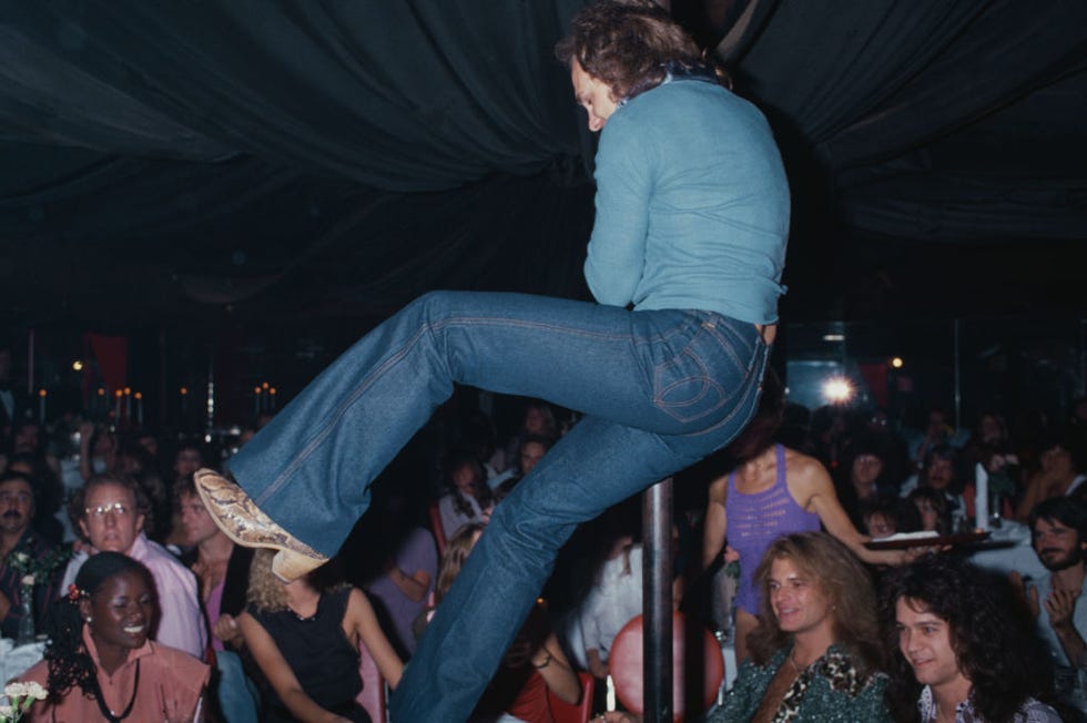 80s Style Woman Dancing At Nightclub Disco Photograph by Jorgo