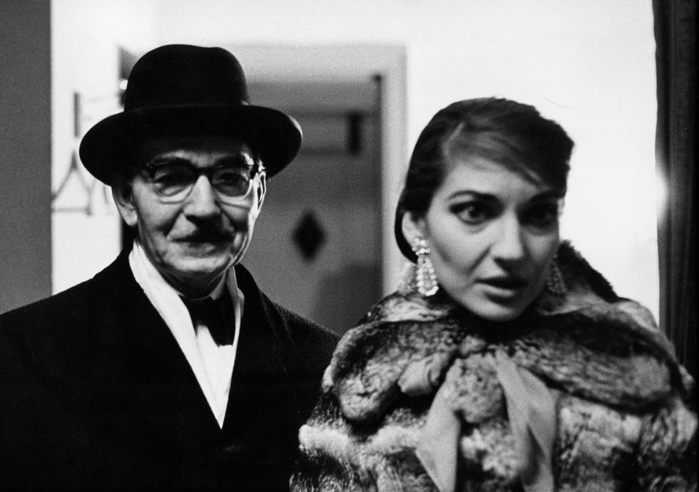 maria callas and her father