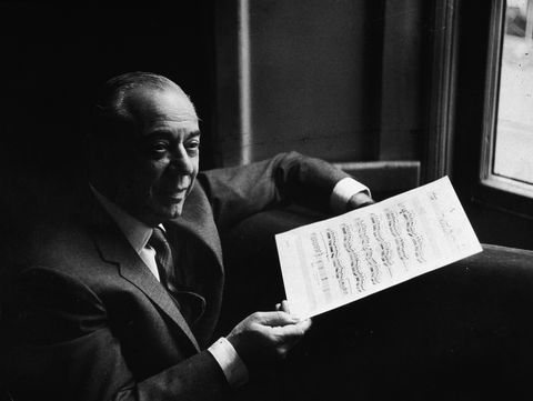 Composer Richard Rodgers Holding Score