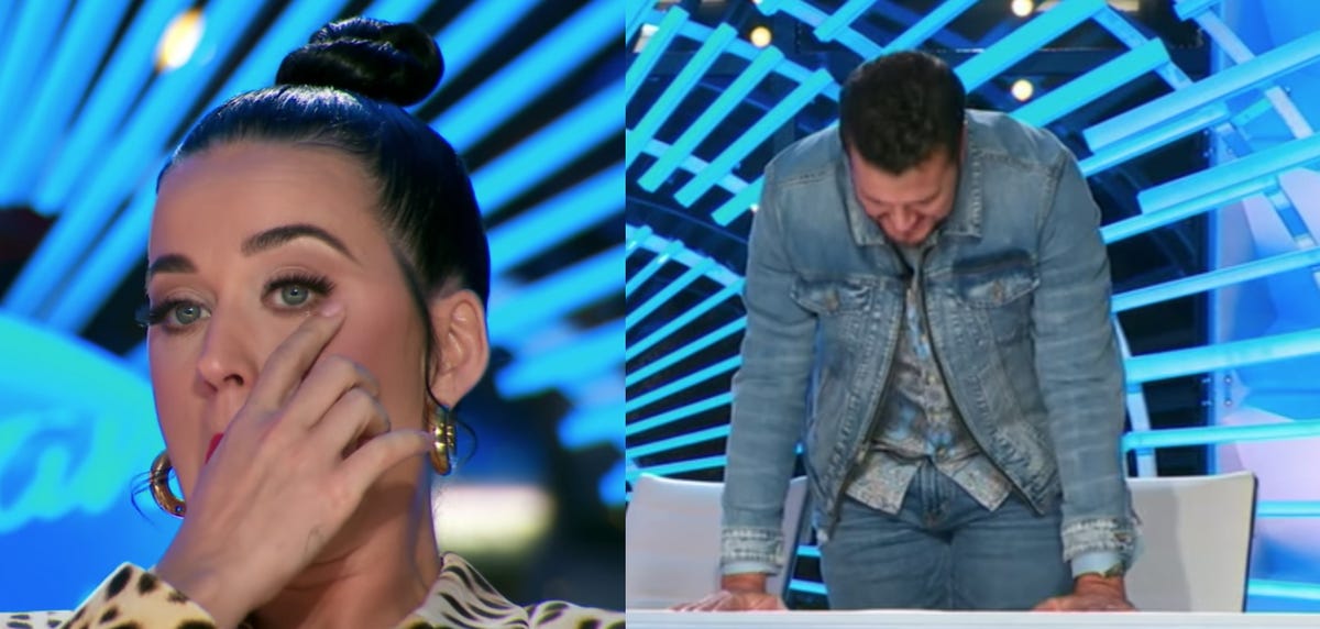 abc 'american idol' judges sam finelli audition reaction