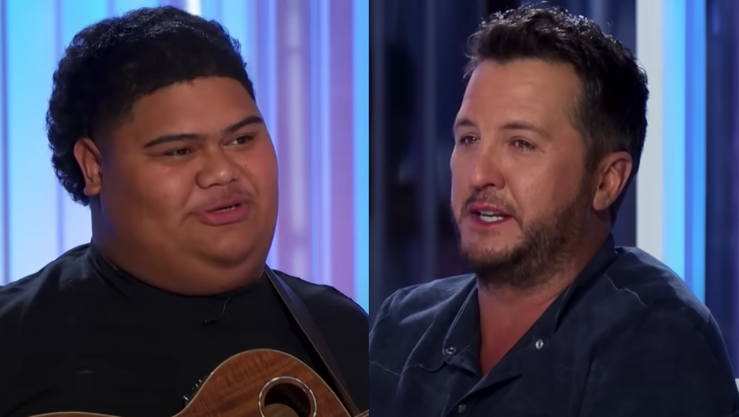 See 'American Idol' Judge Luke Bryan Tear Up During Iam Tongi’s ...