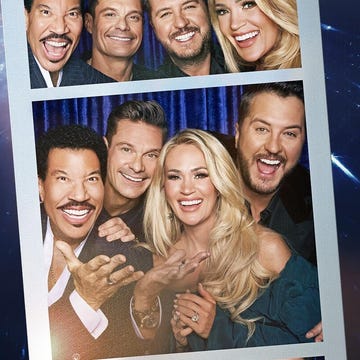 American Idol Season 23 Judges and Host promotional content for a talent show featuring key participants