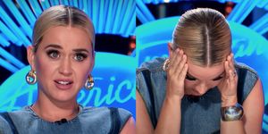 abc 'american idol' judge katy perry lady k audition reaction
